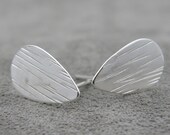 Sterling Tear Drop Earring- Rain, Good Luck