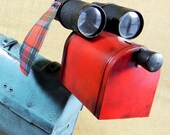 dog sculpture - PENDLETON - recycled materials - Reclaim2Fame