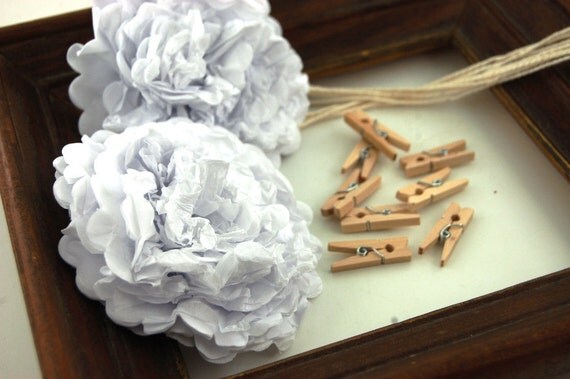 Shabby Chic Card Display Hanging Garland Kids Artwork Display Il_570xn