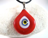 Red Evil Eye Pendant