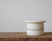 Discounted Porcelain Lidded Cup/Jar/ Salt Cellar (Second)