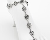 Filigree Barefoot Sandal Foot Jewelry by AmberTortoise