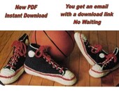 Crochet Cosy Sneakers Slipper for Men and Boys