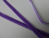 Vintage Violet Size 1 1/2   Italian  Velvet Ribbon 2 yards