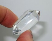 White Phantom InclusionsPolished Double Terminated Quartz Crystal Point - Madagascar