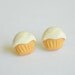Vanilla Cupcake Earring Studs