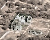 Photo Art Print, Tumacacori, Spanish Mission, Arizona Sepia, 8x10