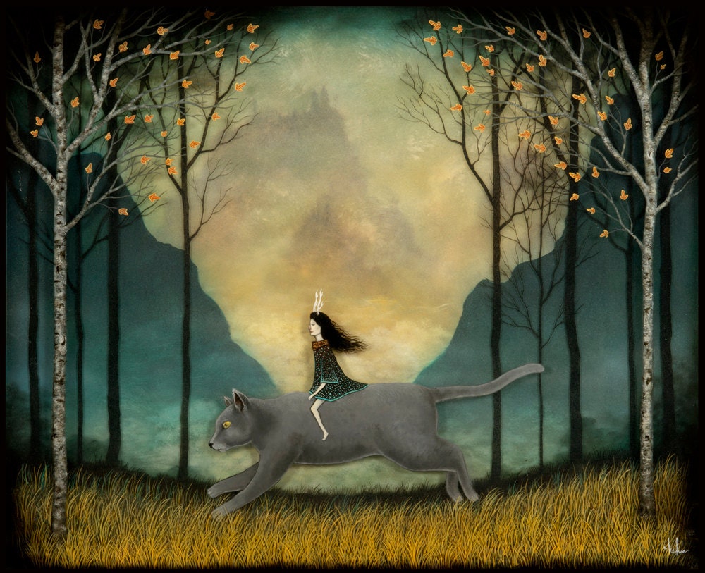 Riding a Dream Print