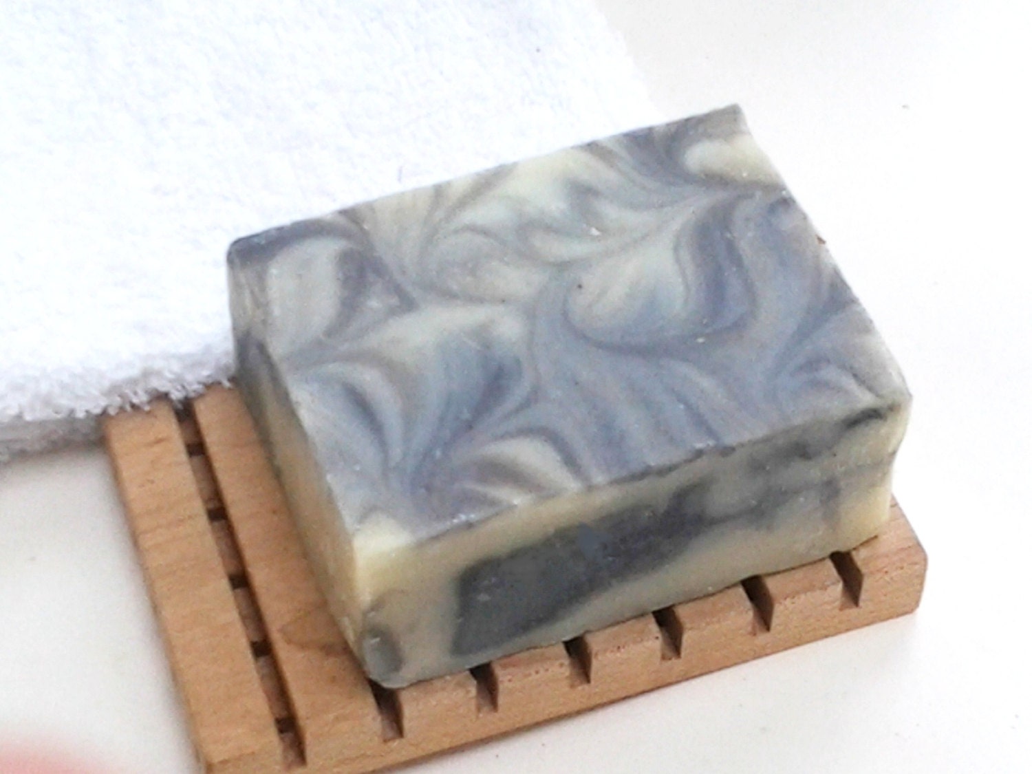 Tea Tree geranium soap w/ olive oil organic cocoa butter shea butter