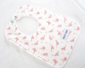 Organic Baby Bib in Flock