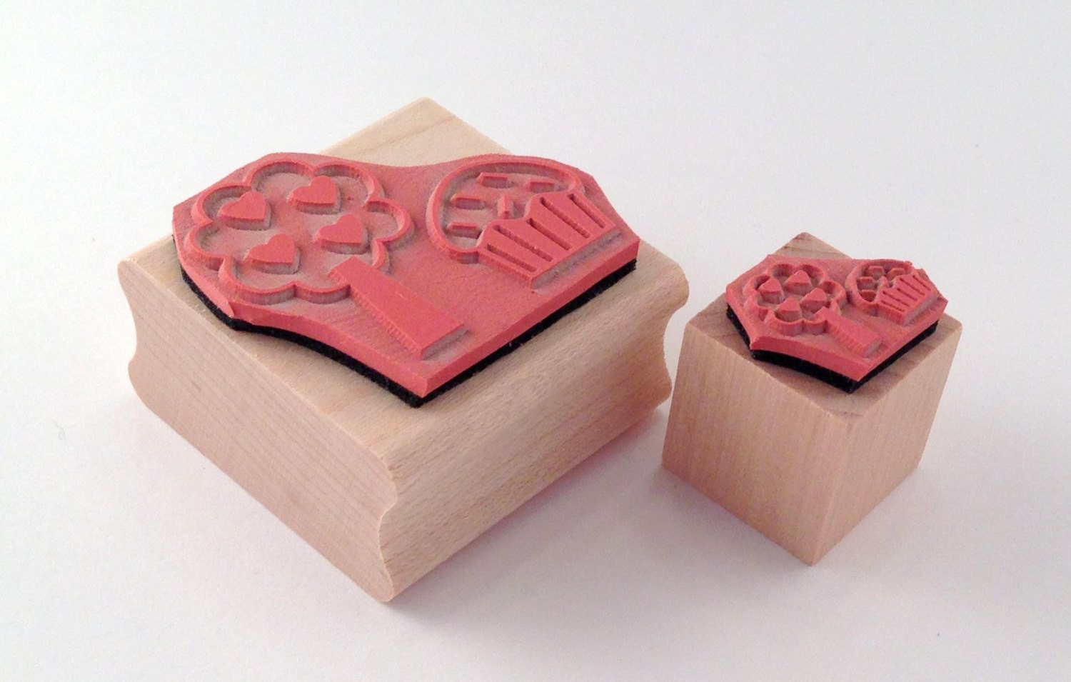 Knitting Personalized Rubber Stamp