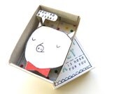 The Instant Comfort Pocket Box - pig with bow tie