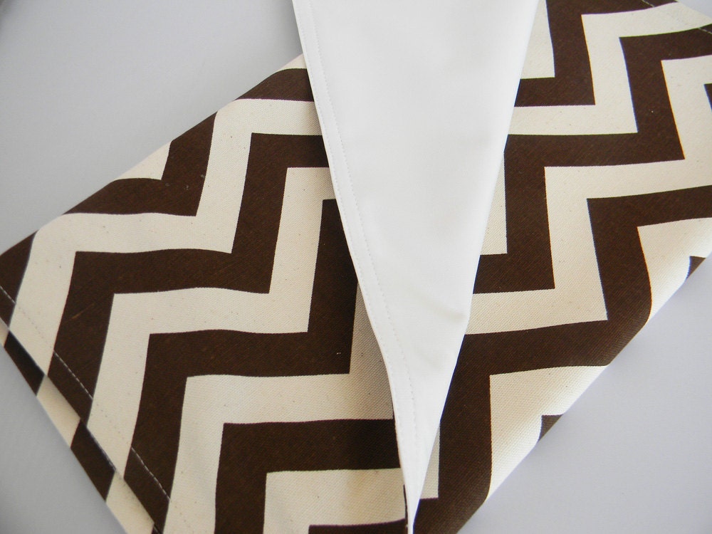 Baby Changing Pad -  Choose your Chevron Fabric  Color