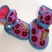 Grab Bag Bargain 1 - Bright Cotton Corduroy Booties, Etsy boots, slippers, soft sole shoes