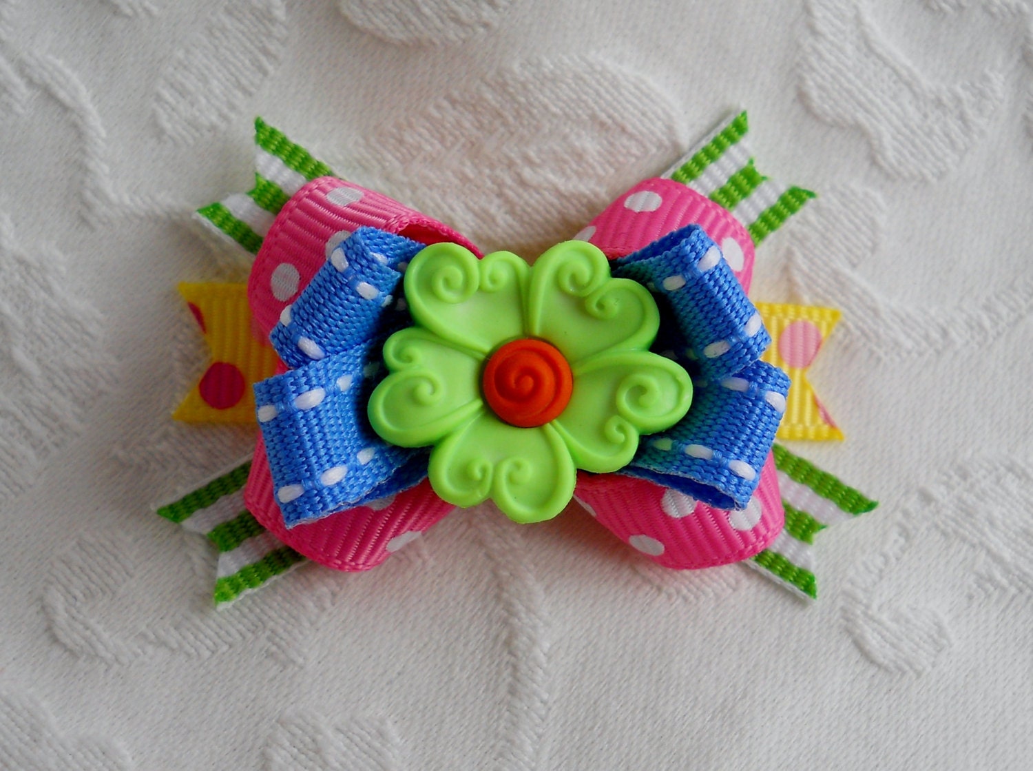 Dog Bow- Spring Blossom Boutique Dog Bow In your choice of color