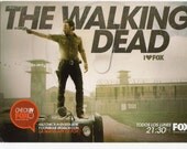 The Walking Dead postcard  - Spanish and English