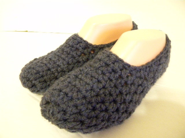Crocheted Comfy Slippers Womens  Pamper your feet with a pair of slippers from Linda's Krafty Kreations
