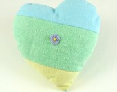 Rainbow Small Cuddly Flannel Pillow