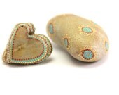 Isis / Alaska Series / Painted Stones by Amy Komar / ON SALE