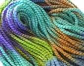 Hand Dyed Yarn Super Bulky Wool Yarn - Garden Path