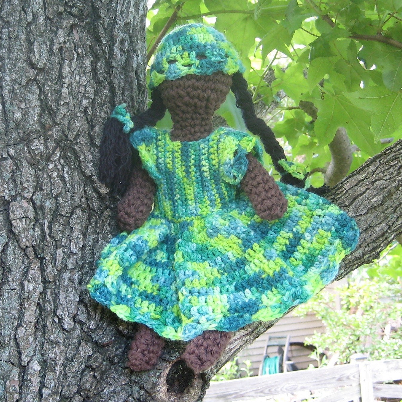 Crochet Pattern -- Spring Pixie Doll