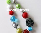 Limited Edition M2M Matilda Jane Perfect Day Knot Dress Chunky Necklace for Girls