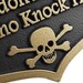 Abandon Hope Solicitors Plaque Custom what you want it to Say Scull and Crossbones optional 10x7 inches all by Atlas Signs