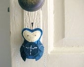 Constellation Star CYGNUS // Felt Owl Astronomy Ornament // Swan Galaxy by OrdinaryMommy on Etsy