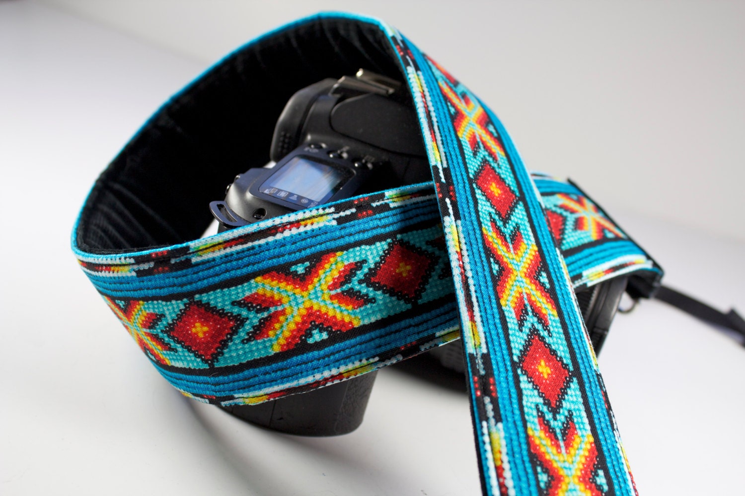 Navajo Style dslr camera strap
