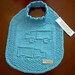 Pull-on Bib, Stay-on Bib, Bright Aqua Bib, comfortable bib, soft Bib
