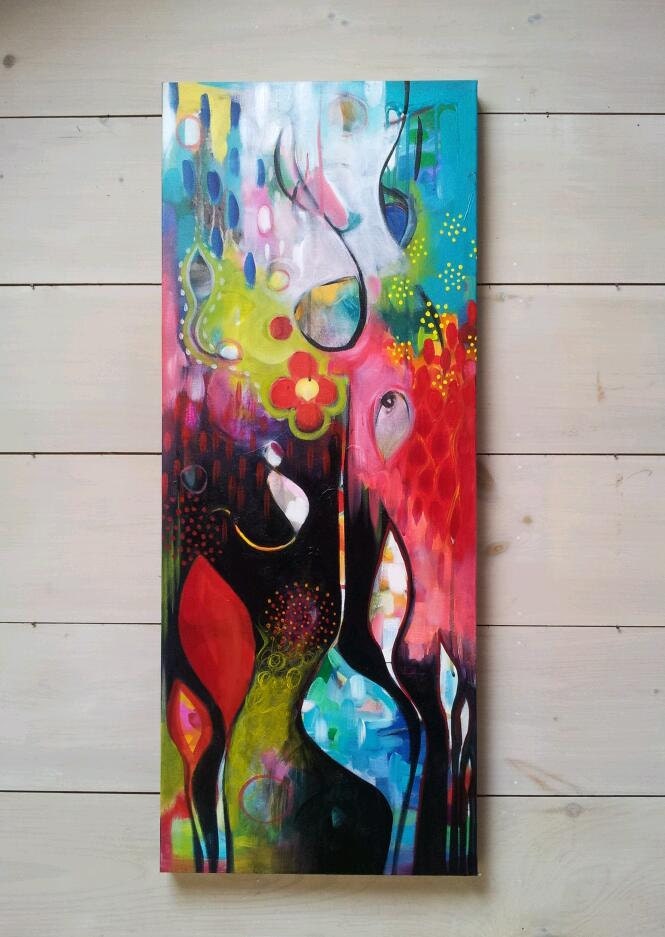 Large Original Abstract Painting on canvas