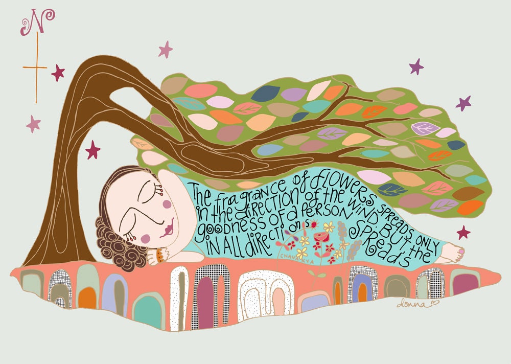 Print by Donna Heart The Goodness of a Person