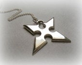 Roxas necklace sterling silver Kingdom Hearts jewelry, the Key of Destiny necklace