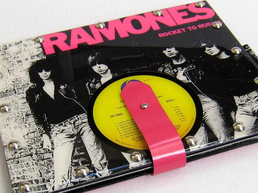 The Ramones, Rocket to Russia, iPad case, leather bookstyle