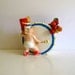 Vintage Napco Planter, Drummer Boy, Japan Ceramics, 1950s, Americana