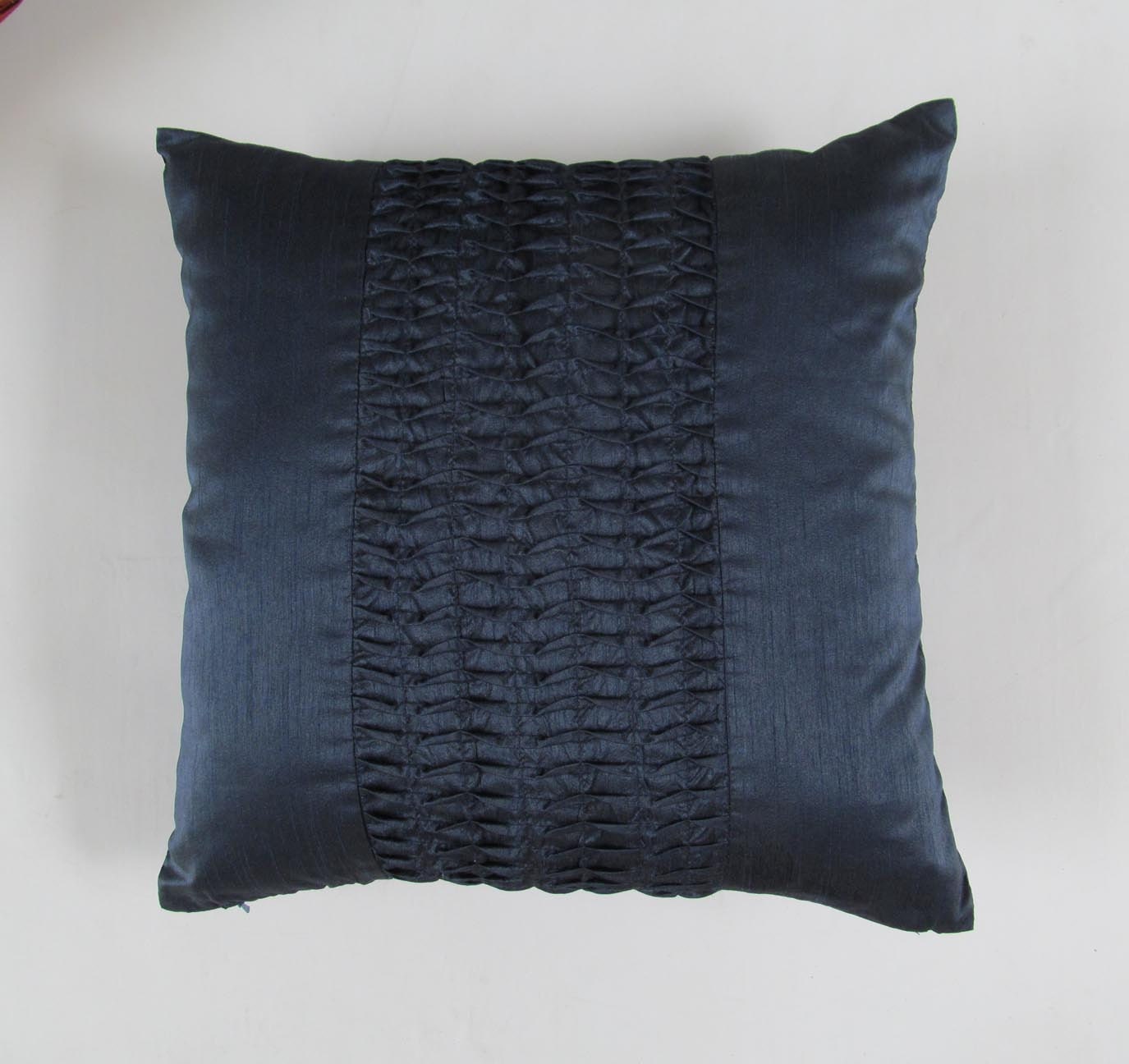 navy blue throw pillow cover 18 inch cushion cover IN STOCK