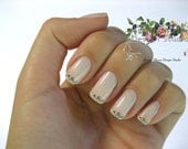 Shabby Very Chic Colorful Vintage Rose Floral Spray Nail Art Waterslide Miniature Water Decals - fw-043
