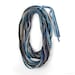 Sand Blue Grey Infinity Scarf - Summer Fashion  - Circle Scarf - blue Scarf Womens Mens Necklace Fabric Jewelry - Tribal Burning Man