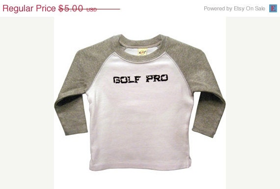 ON SALE Golf Pro baby and toddler shirt - Clearance