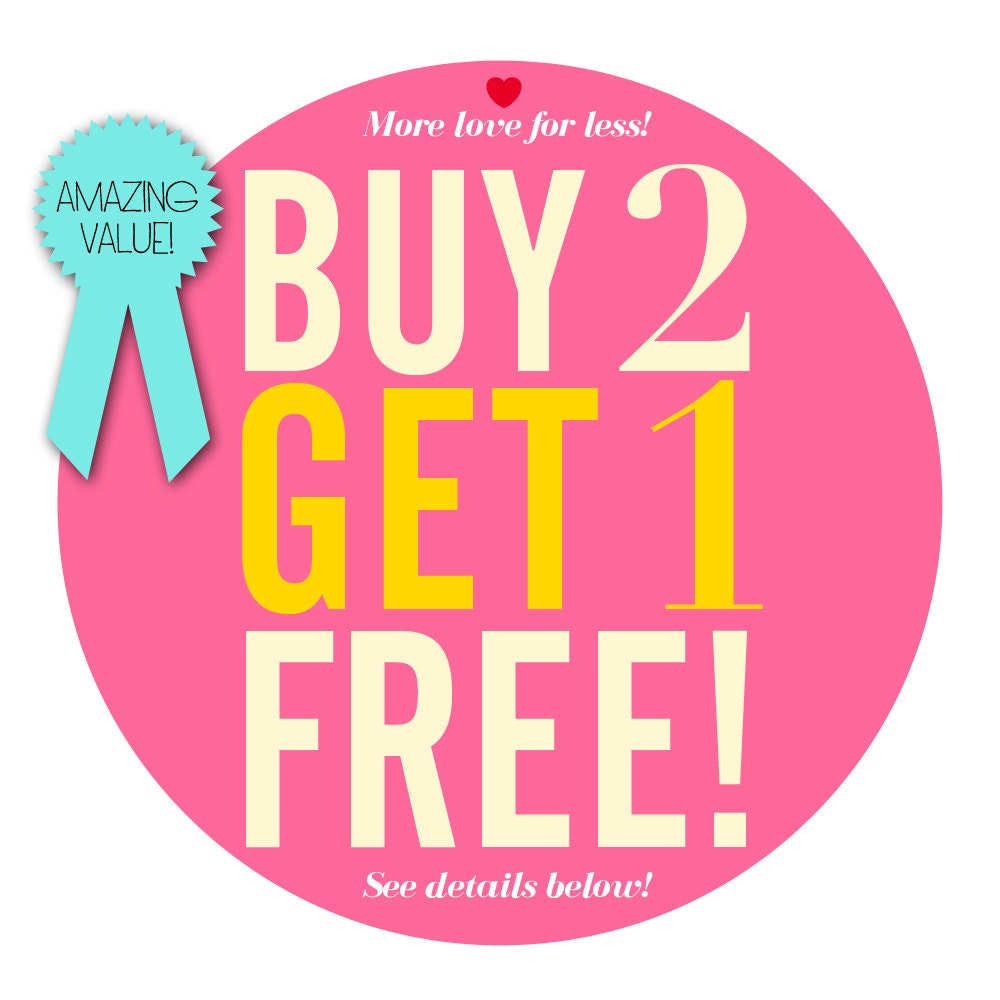 Buy Two Get One TOTALLY FREE Offer (3 Deluxe 8x10 inch on A4 Prints)