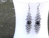 Chainmail Earrings - I Want to Live in Downton Abbey Earrings
