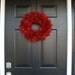 Organic Red Chili Pepper Wreath, Kitchen Centerpiece, Wall Decor, Housewarming Gift, Herb Wreath, Southwest Decor, 16 inch