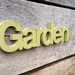 GARDEN - Handmade Wood Sign for Patio Porch Farm Home Wedding Birthday Gift Mothers Day Rustic Primitive Shabby Chic