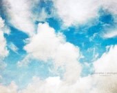 Textured Clouds No. 2 - 5 x 7 print - Nursery - Children's Room