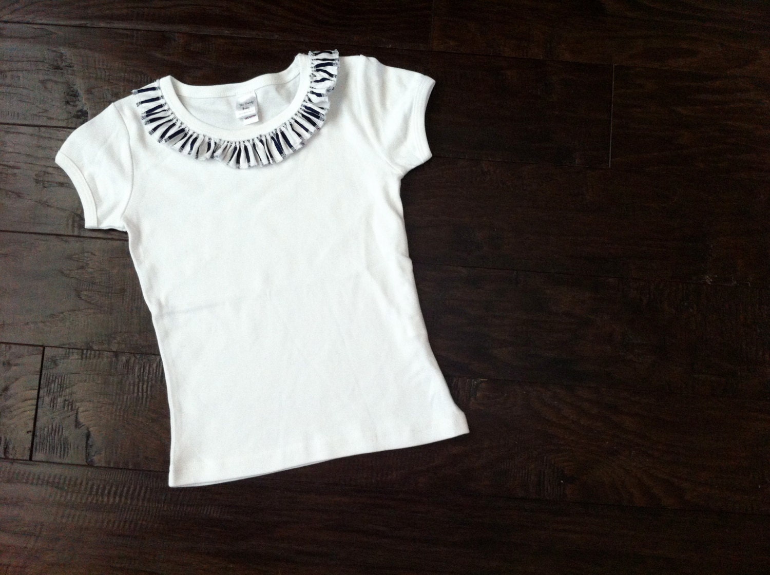 Sail Away Collection....  Ruffle Tee... sizes 3m to 6y available