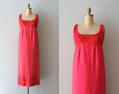 maxi 1960s dress / vintage 60s dress / Jean Varon dress