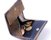 Maple Leaves Leather Coin Wallet