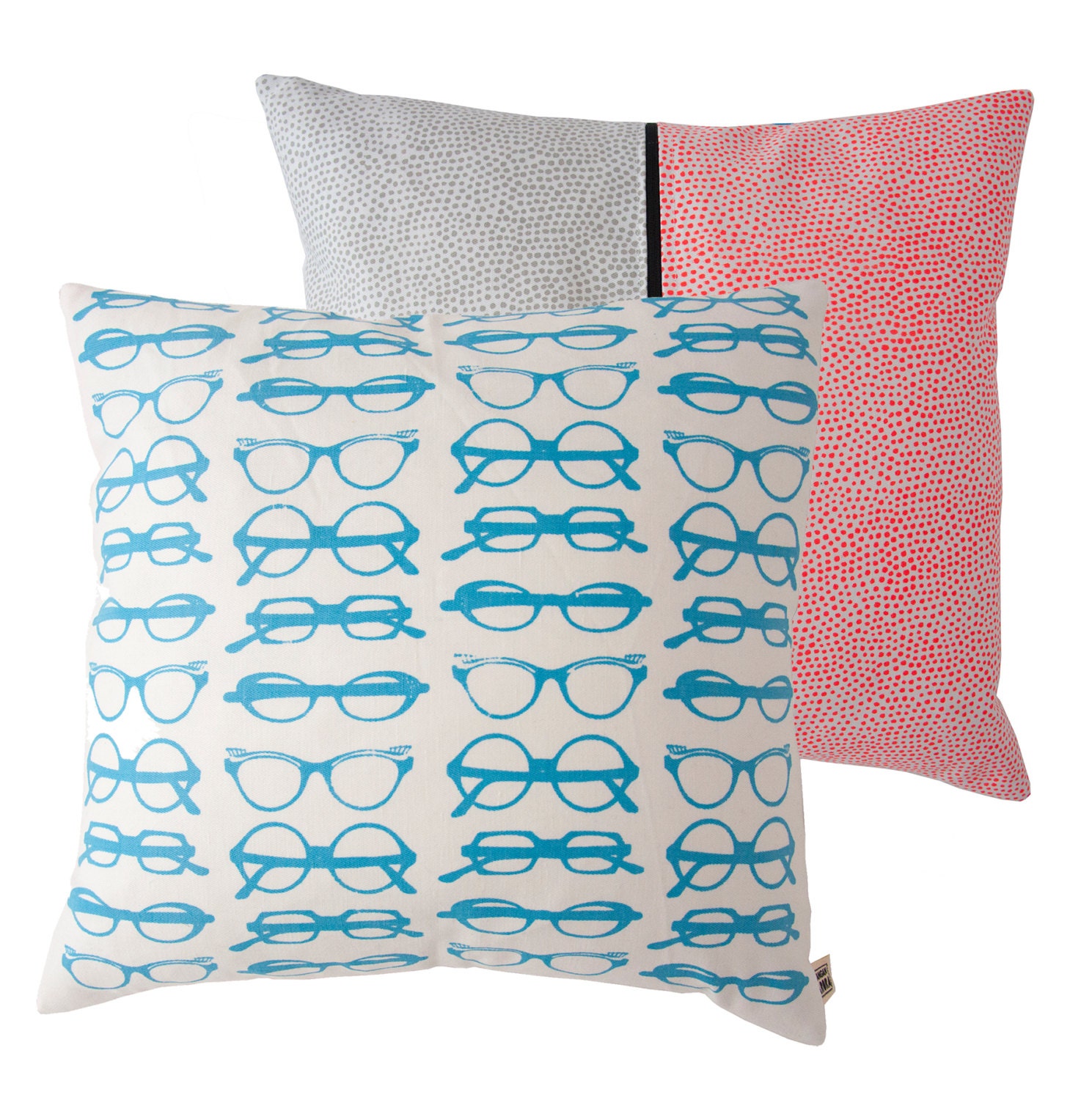 Glasses - Screenprinted cushion