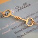Tiny Horse Bit Bracelet - 14k Gold Filled, Rose Gold Filled or Sterling Silver