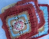 6 or 12 inch scrap crochet square: bustin scraps pattern only